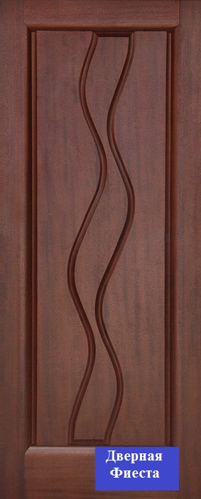 Россич межкомнатная дверь ПГ  Модерн    /  Водолей, красное дерево.