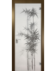 Межкомнатная дверь стеклянная Trend "Бамбук" венге.