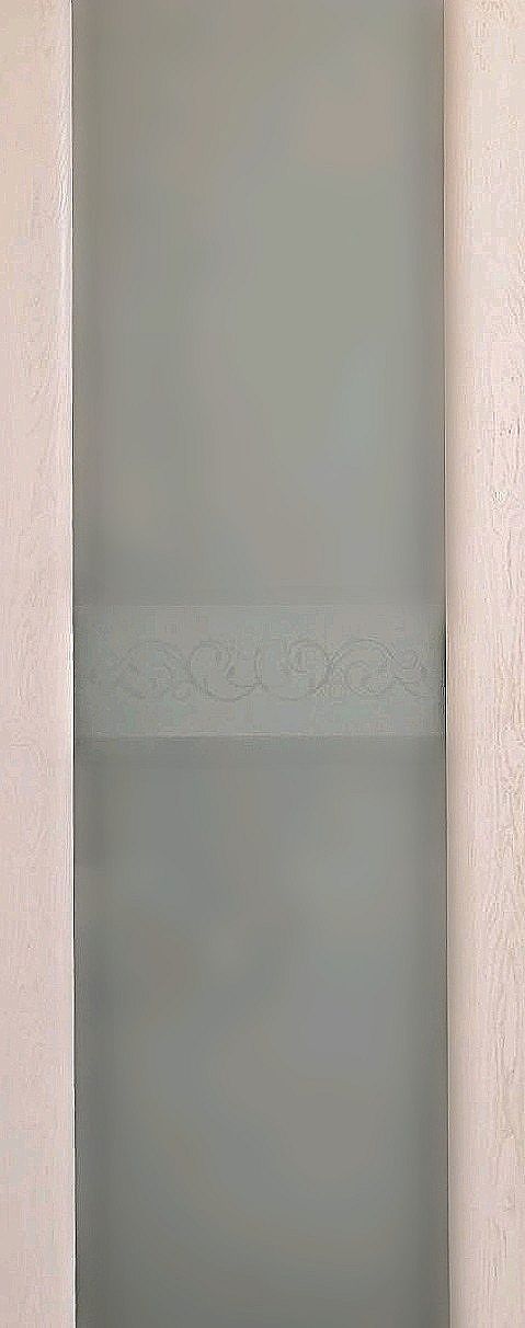 Россич межкомнатная дверь Вега гравировка № 1 шпон натурального дуба.