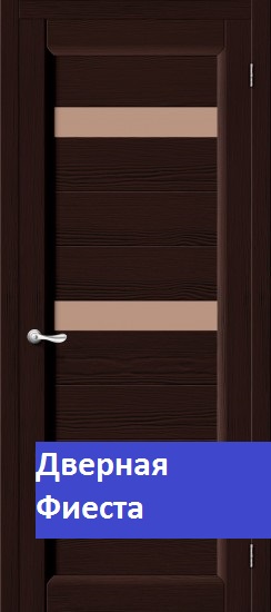 Двери Белоруссии  межкомнатная дверь Леон Т-19 (Венге) ПЧО СТ-Сатинато.