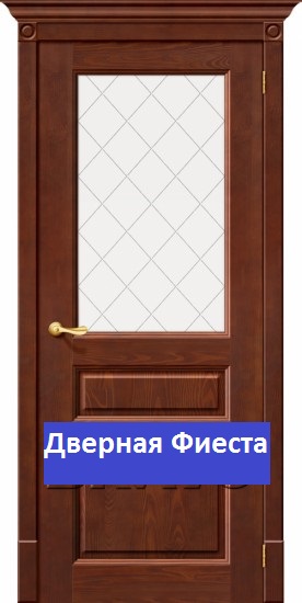 Двери Белоруссии  межкомнатная дверь Леонардо  Т -36 ПО СТ-Полимер. ( Орех)