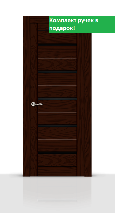 Ситидорс межкомнатная дверь коллекция Fresh Style Турин 5, ясень шоколад.