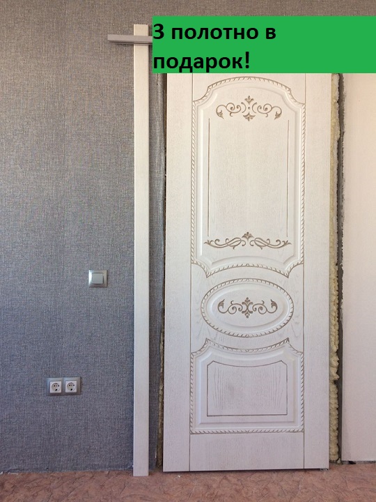 Румакс  межкомнатная дверь   ДП  Муза, шпон Натуральный дуб, капучино.
